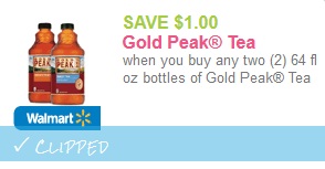 gold peak tea coupon