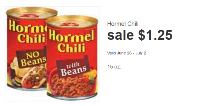 hormel chili meijer