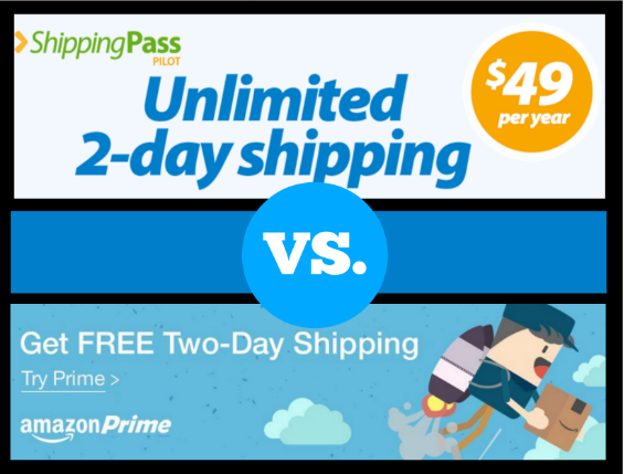 walmart shippingpass vs amazon prime