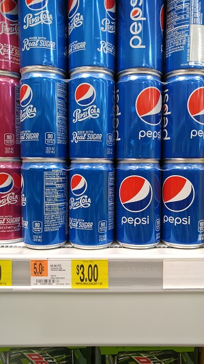 Pepsi Mini Cans