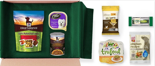 free pet sample box