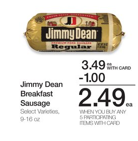 jimmy dean sausage kroger