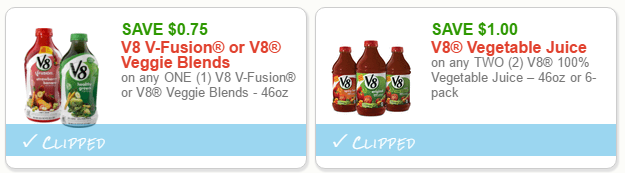 v8 coupons