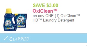 Oxiclean HD coupon