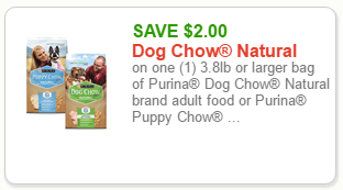 dog chow coupon