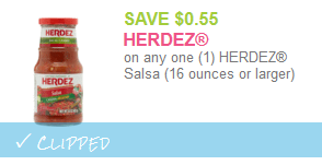 herdez salsa coupon