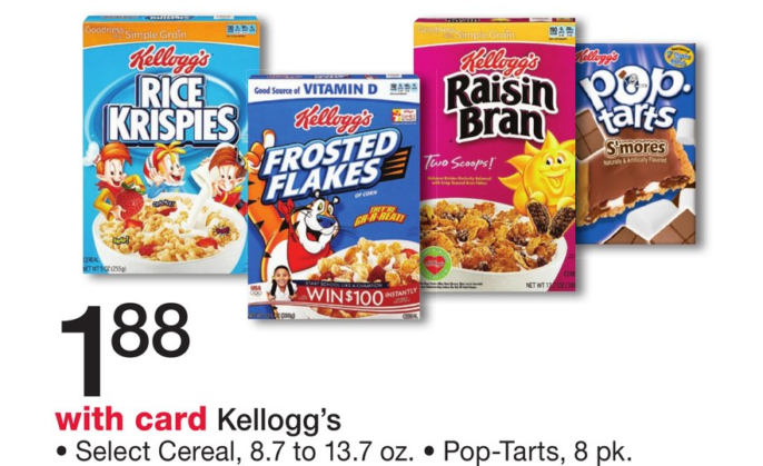 kelloggs walgreens