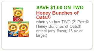 honey bunches or oats coupon